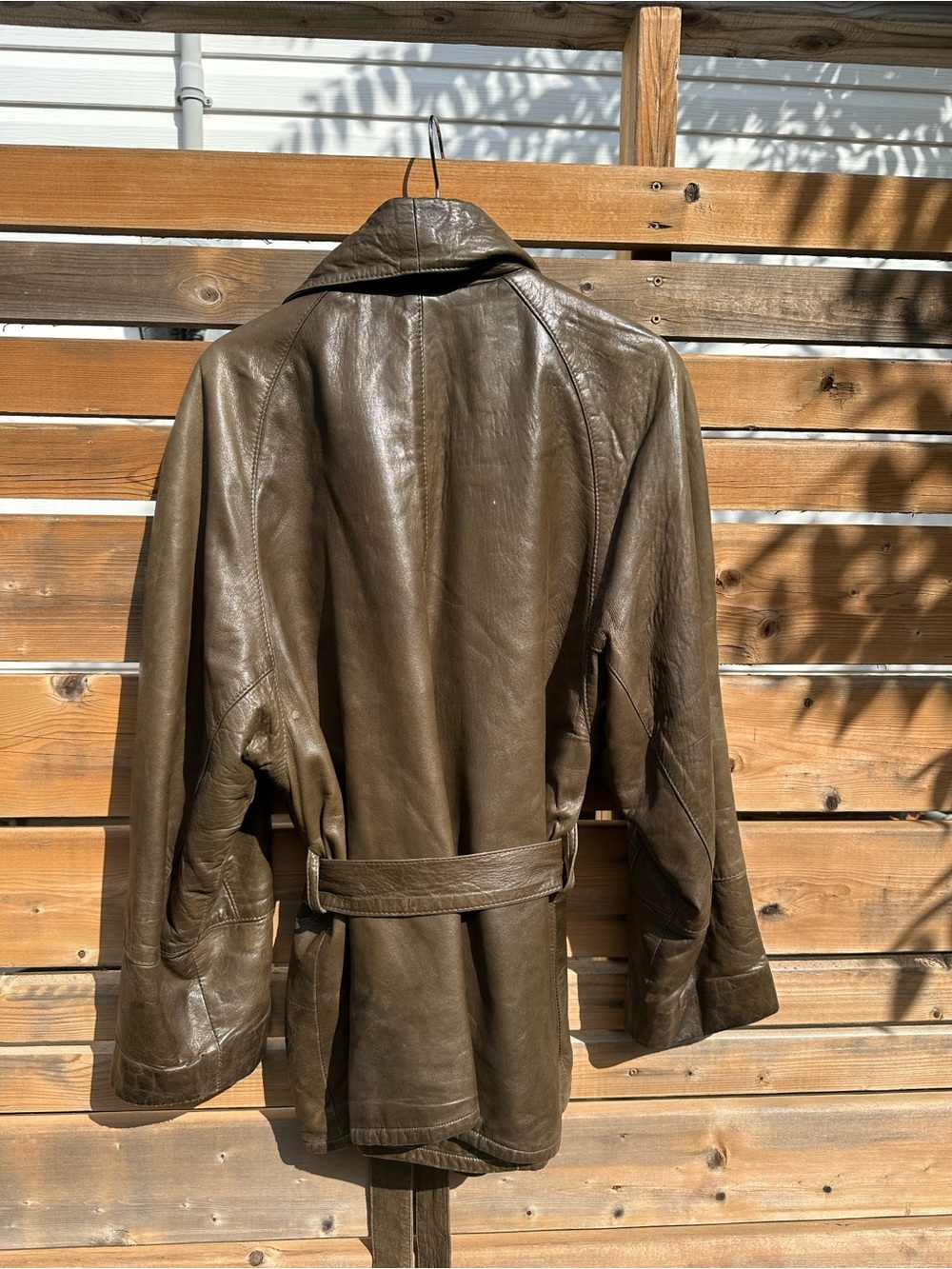 80s leather jacket - Picture 2 of 8